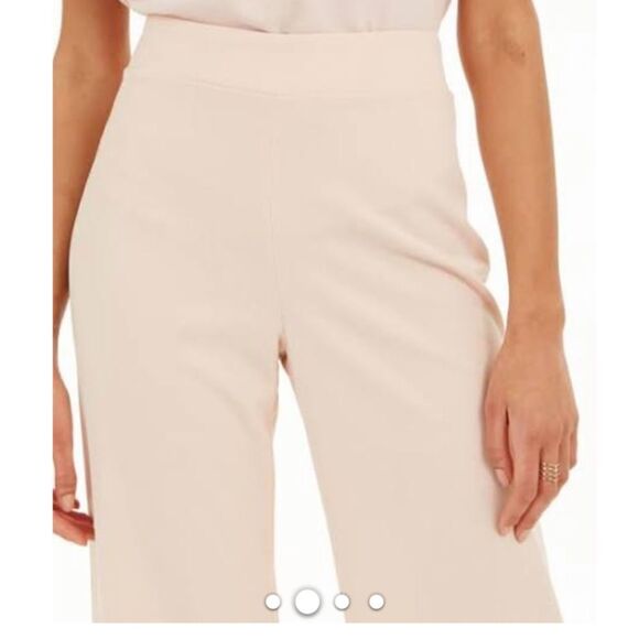 Nine West Crepe Wide Leg Pants - Picture 3 of 4